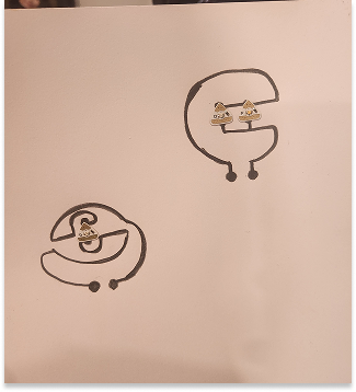 Artistic graphite circuits