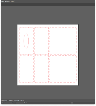 Ilustrator file for lasercut