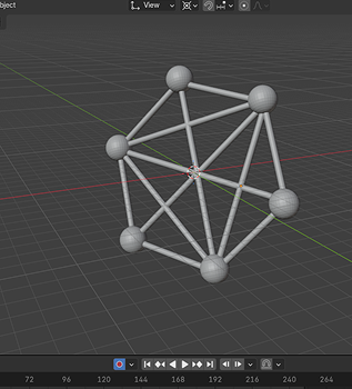 Created a 3D model of IXD logo in Blener