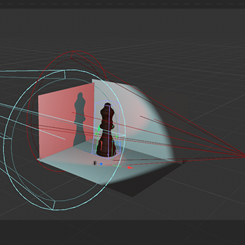 Experimented with lighting, but it did not work well