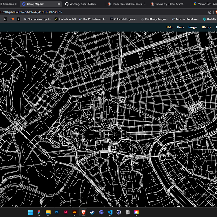 reversed the black and white 